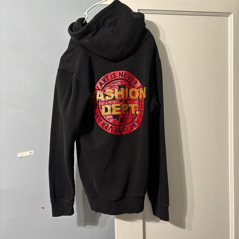 Black Graphic Hoodie